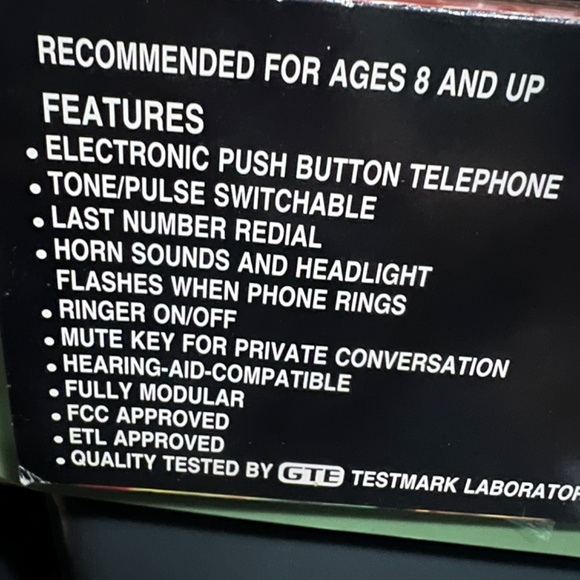 Harley Davidson Desk Telephone, New - Picture 3 of 7